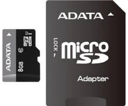 Karta pamięci Adata microSDHC 8GB AUSDH8GUICL10-RA1